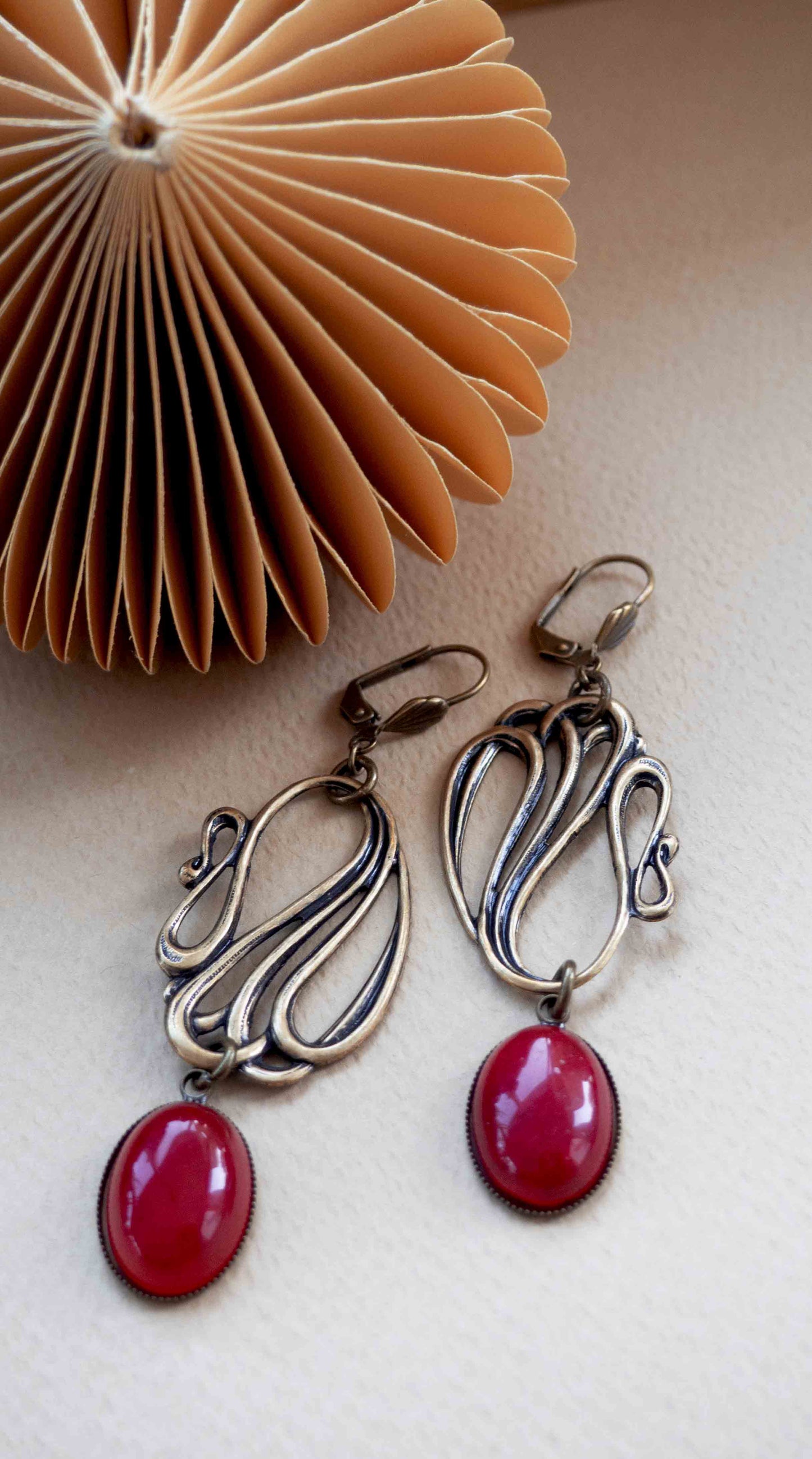 boucles-doreilles-rouges-collection-pierre-perle-igoretlulu