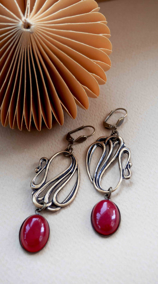 boucles-doreilles-rouges-collection-pierre-perle-igoretlulu