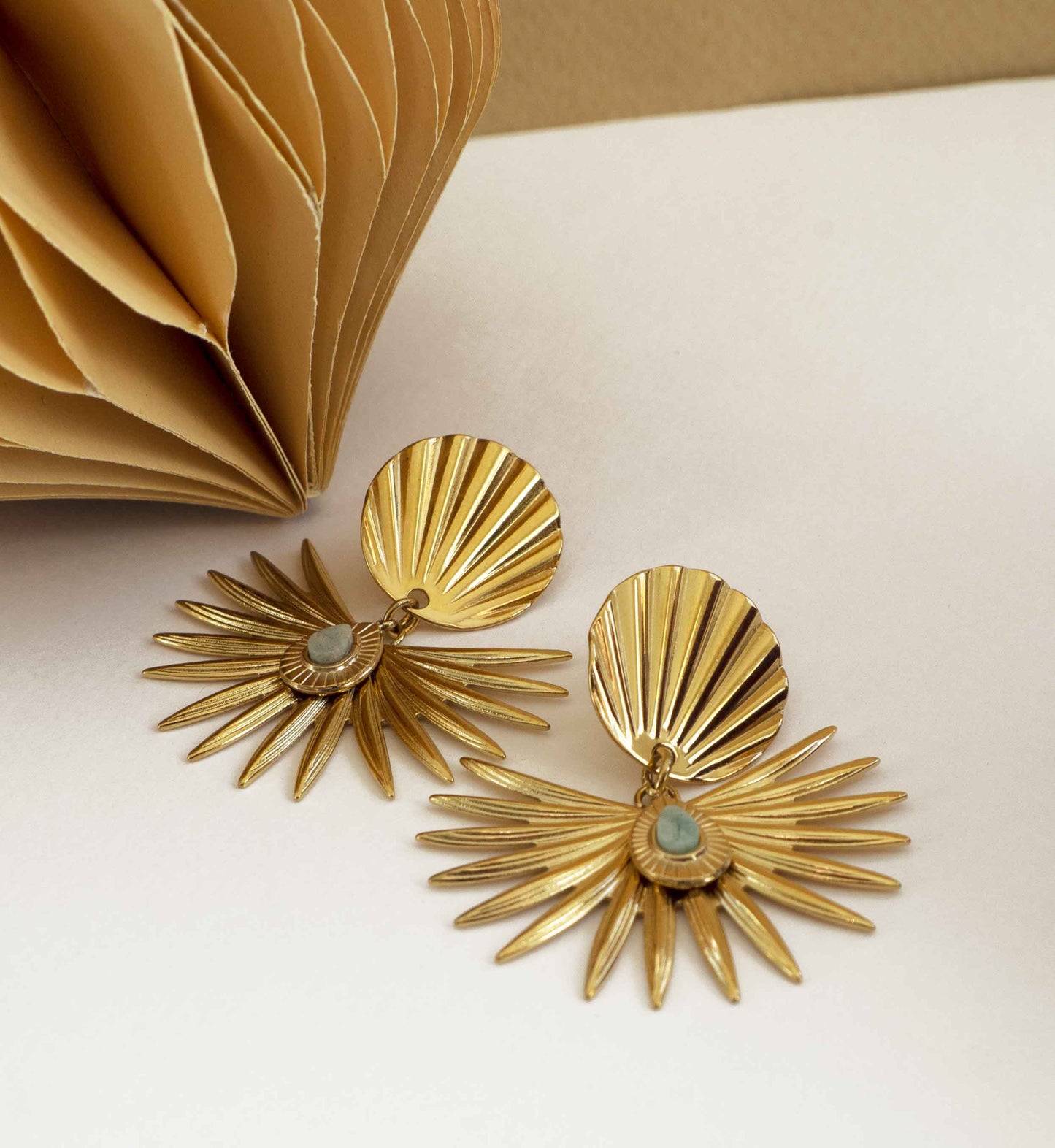 Boucles d'oreilles SUN